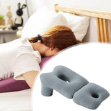 Maxbell Face Down Pillow Soft Multifunctional Neck Support for Abdomen Sleeping Home Gray