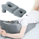 Maxbell Face Down Pillow Soft Multifunctional Neck Support for Abdomen Sleeping Home Gray