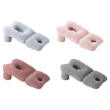 Maxbell Face Down Pillow Soft Versatile Breathable for Abdomen Home Sleeping Light Blue