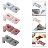 Maxbell Face Down Pillow Soft Versatile Breathable for Abdomen Home Sleeping Light Blue