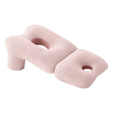 Maxbell Face Down Pillow Soft Versatile Breathable for Abdomen Home Sleeping Pink Stripe