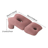 Maxbell Face Down Pillow Soft Versatile Breathable for Abdomen Home Sleeping Dark Red