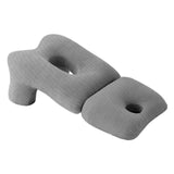 Maxbell Face Down Pillow Soft Versatile Breathable for Abdomen Home Sleeping Grey