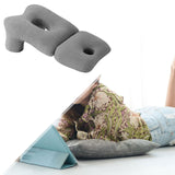 Maxbell Face Down Pillow Soft Versatile Breathable for Abdomen Home Sleeping Grey