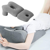 Maxbell Face Down Pillow Soft Versatile Breathable for Abdomen Home Sleeping Grey