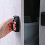 Maxbell Instant Cabinet Handle Pull Drawer Pull Helper for Screen Doors Refrigerator black