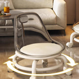 Maxbell Low Rolling Stool Universal Rotatable Roller Seat for Sports Fitness Kitchen