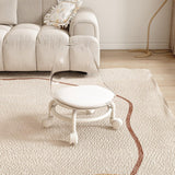 Maxbell Low Rolling Stool Universal Rotatable Roller Seat for Sports Fitness Kitchen