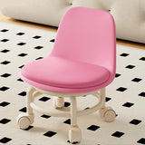 Maxbell Low Rolling Stool Universal Rotatable Roller Seat for Sports Fitness Kitchen