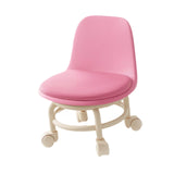 Maxbell Low Rolling Stool Universal Rotatable Roller Seat for Sports Fitness Kitchen