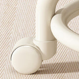 Maxbell Low Rolling Stool Universal Rotatable Roller Seat for Sports Fitness Kitchen