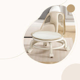 Maxbell Low Rolling Stool Universal Rotatable Roller Seat for Sports Fitness Kitchen