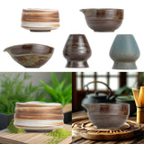 Maxbell Porcelain Matcha Mixing Bowl for Japanese Matcha Preparation Family Ceremony A