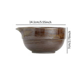 Maxbell Porcelain Matcha Mixing Bowl for Japanese Matcha Preparation Family Ceremony B