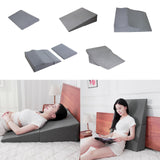 Maxbell Bed Wedge Pillow Height Booster Pad  Multipurpose Removable Cover