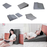 Maxbell Bed Wedge Pillow Height Booster Pad  Multipurpose Removable Cover