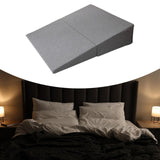 Maxbell Bed Wedge Pillow Height Booster Pad  Multipurpose Removable Cover