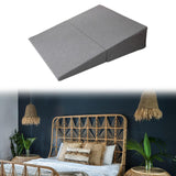 Maxbell Bed Wedge Pillow Height Booster Pad  Multipurpose Removable Cover
