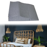 Maxbell Bed Wedge Pillow Height Booster Pad  Multipurpose Removable Cover