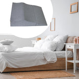 Maxbell Bed Wedge Pillow Height Booster Pad  Multipurpose Removable Cover