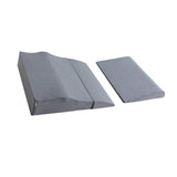 Maxbell Bed Wedge Pillow Height Booster Pad  Multipurpose Removable Cover