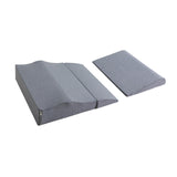 Maxbell Bed Wedge Pillow Height Booster Pad  Multipurpose Removable Cover