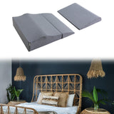 Maxbell Bed Wedge Pillow Height Booster Pad  Multipurpose Removable Cover