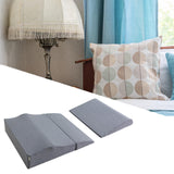 Maxbell Bed Wedge Pillow Height Booster Pad  Multipurpose Removable Cover