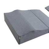 Maxbell Bed Wedge Pillow Height Booster Pad  Multipurpose Removable Cover