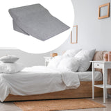 Maxbell Bed Wedge Pillow Height Booster Pad  Multipurpose Removable Cover