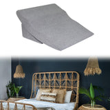 Maxbell Bed Wedge Pillow Height Booster Pad  Multipurpose Removable Cover