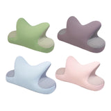 Maxbell Nap Pillow for Desk Multipurpose Soft Chair Rest Washable Cover Back Cushion Blue