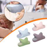 Maxbell Nap Pillow for Desk Multipurpose Soft Chair Rest Washable Cover Back Cushion Blue