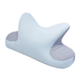 Maxbell Nap Pillow for Desk Multipurpose Soft Chair Rest Washable Cover Back Cushion Blue