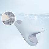 Maxbell Nap Pillow for Desk Multipurpose Soft Chair Rest Washable Cover Back Cushion Blue