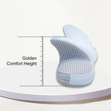 Maxbell Nap Pillow for Desk Multipurpose Soft Chair Rest Washable Cover Back Cushion Blue