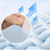 Maxbell Nap Pillow for Desk Multipurpose Soft Chair Rest Washable Cover Back Cushion Blue