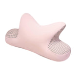 Maxbell Nap Pillow for Desk Multipurpose Soft Chair Rest Washable Cover Back Cushion Pink