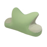 Maxbell Nap Pillow for Desk Multipurpose Soft Chair Rest Washable Cover Back Cushion Green