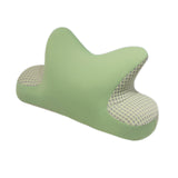 Maxbell Nap Pillow for Desk Multipurpose Soft Chair Rest Washable Cover Back Cushion Green