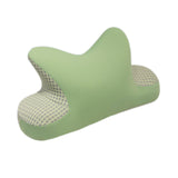 Maxbell Nap Pillow for Desk Multipurpose Soft Chair Rest Washable Cover Back Cushion Green