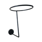 Maxbell Helmet Hanger Organization Wall Mount Display Rack for Basketball Coats Mask Round black