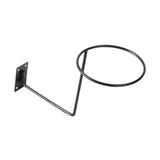 Maxbell Helmet Hanger Organization Wall Mount Display Rack for Basketball Coats Mask Square black