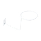 Maxbell Helmet Hanger Organization Wall Mount Display Rack for Basketball Coats Mask Square white