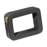 Maxbell Clear Makeup Bag Toiletry Pouch Cosmetic Case Small Toiletry Bag Sister Wife Black