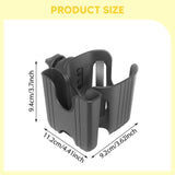 Maxbell Clip on Drink Holder Pushchair Trolley Stroller Cup Holder with Phone Holder