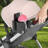 Maxbell Clip on Drink Holder Pushchair Trolley Stroller Cup Holder with Phone Holder