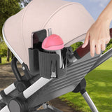 Maxbell Clip on Drink Holder Pushchair Trolley Stroller Cup Holder with Phone Holder