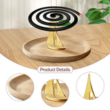 Maxbell Coil Holder Easy to Use Compact Decor Elegant Stand for Travel Office Indoor