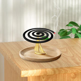 Maxbell Coil Holder Easy to Use Compact Decor Elegant Stand for Travel Office Indoor